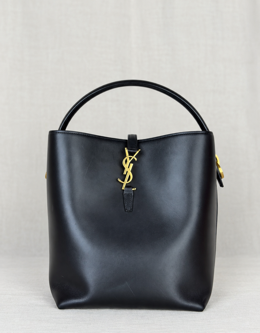SAINT LAURENT  Le 37 Bucket Bag- Black