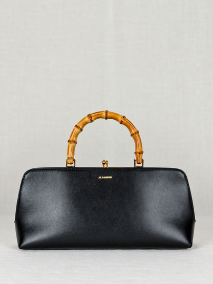 JIL SANDER Goji Bamboo Mini Bag - Black