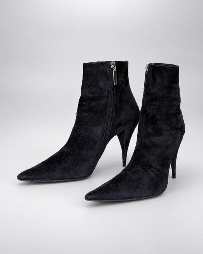 SAINT LAURENT, Kiki 85 Zip Boots, 37.5