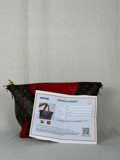 Louis Vuitton Estrela Red Trim- Brown Monogram
