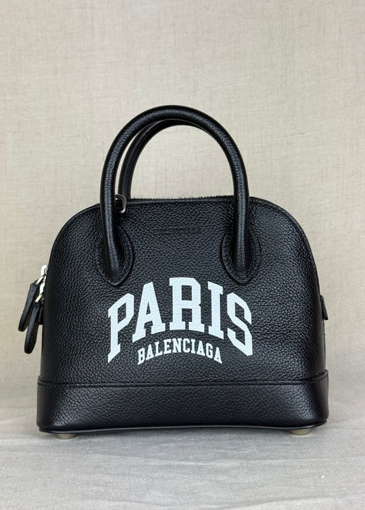 Balenciaga Nano Ville Bag - Black