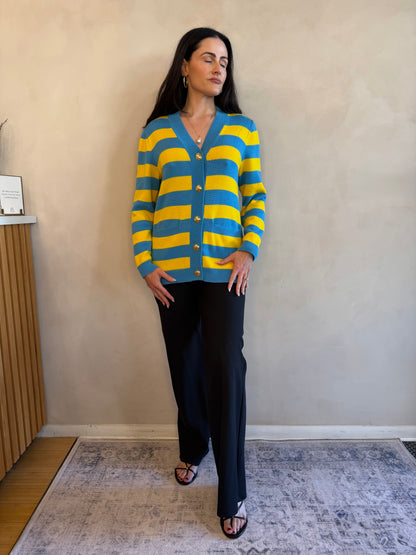 Gucci Cardigan Striped w/ Pikarar Collab