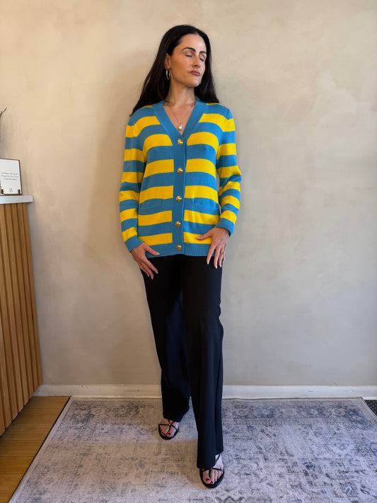 Gucci Cardigan Striped w/ Pikarar Collab