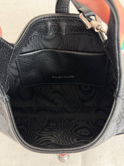Gucci x Balenciaga GG Supreme Shoulder Bag