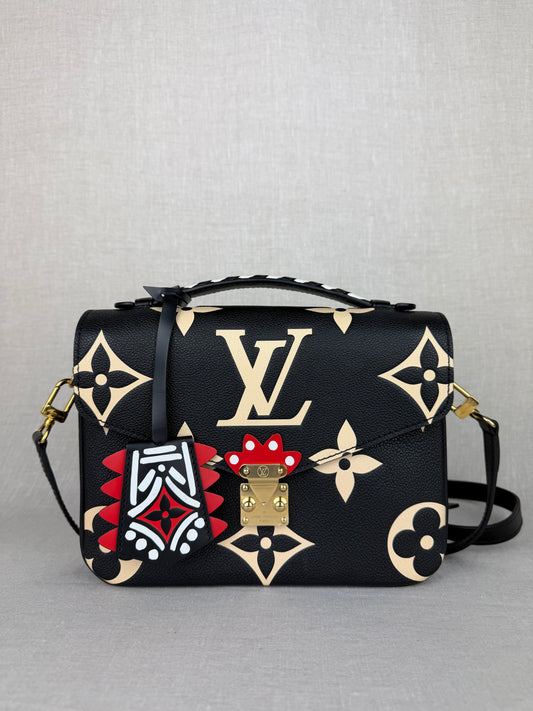 Louis Vuitton Empreinte Giant Crafty Pouchette Black