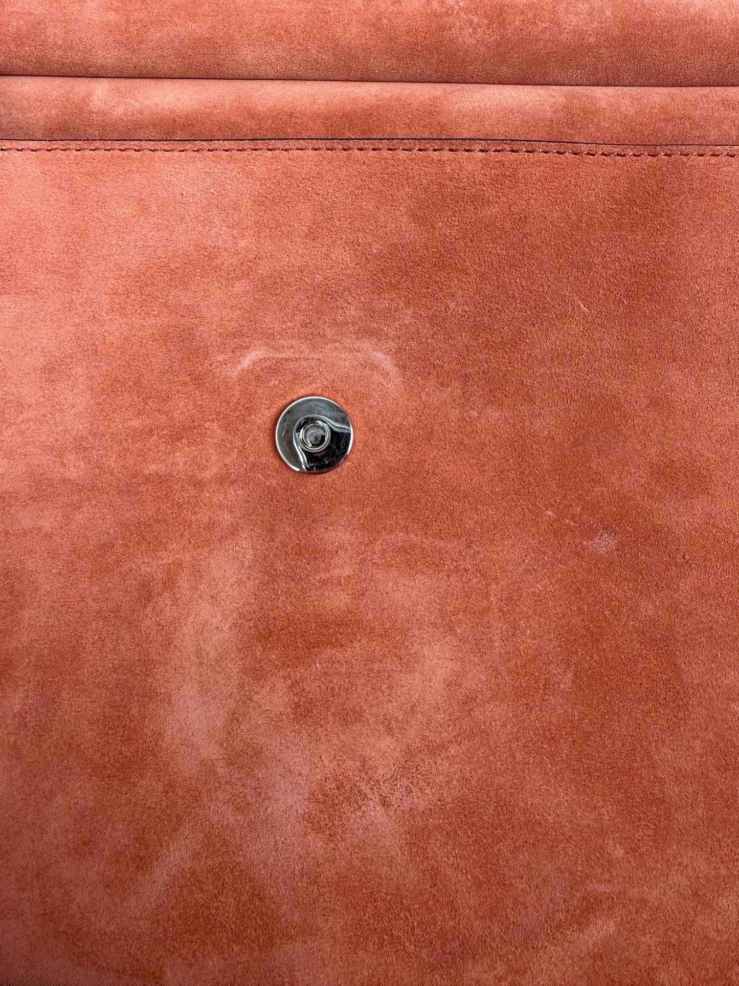 Chloé Medium Faye Suede & Faux Python Leather Shoulder Bag – Brown