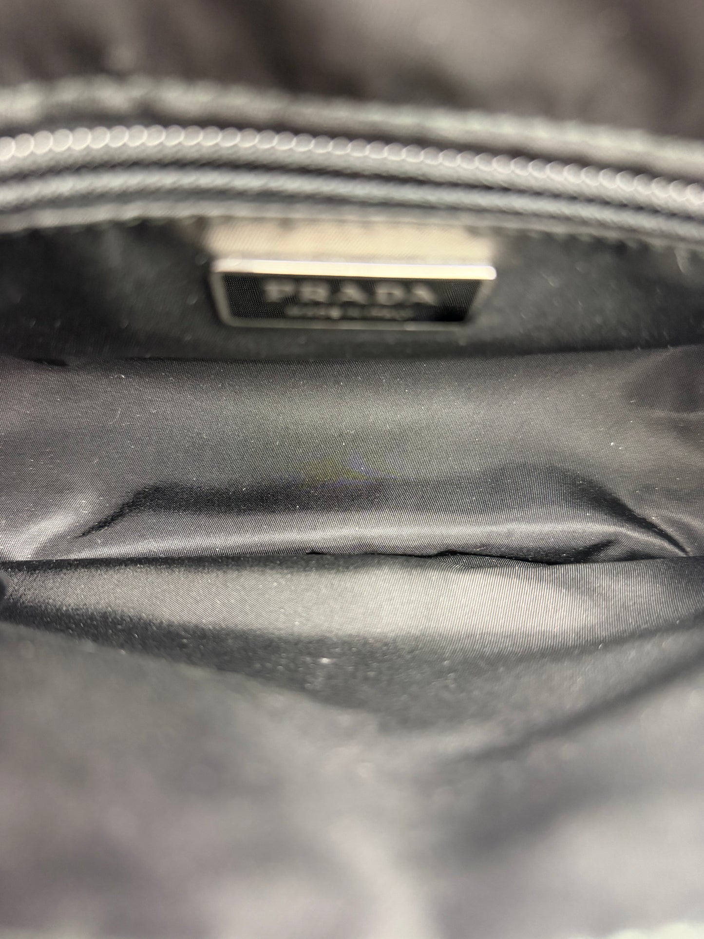 PRADA Nylon Traveller Bag- Black