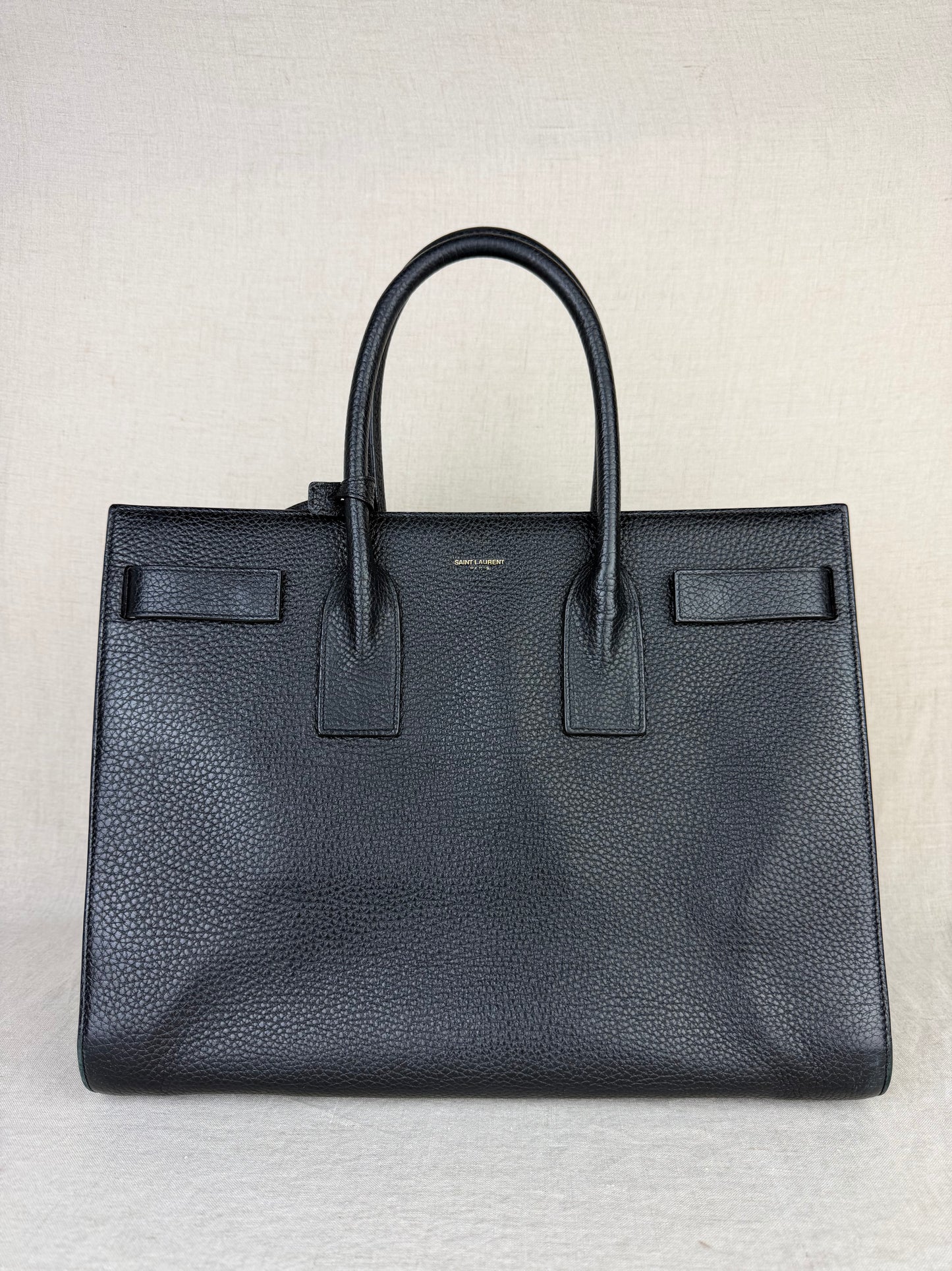 Saint Laurent Medium Sac Du Jour- Black