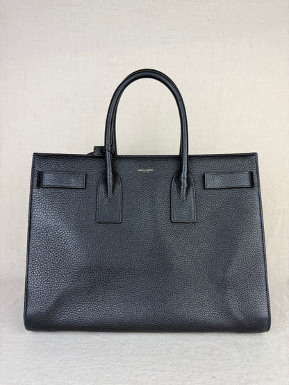 Saint Laurent Medium Sac Du Jour- Black