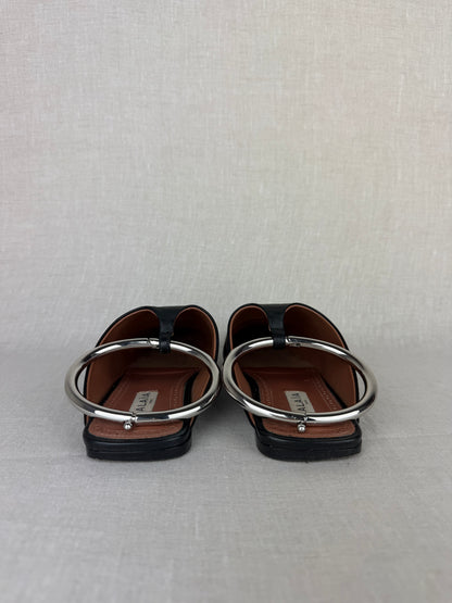 Alaïa La Babouche Ring Flat Size 37.5