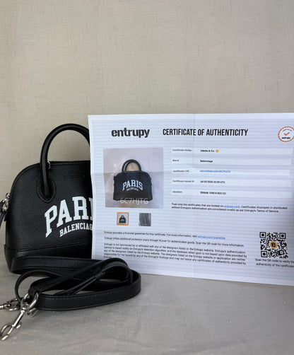 Balenciaga Nano Ville Bag - Black
