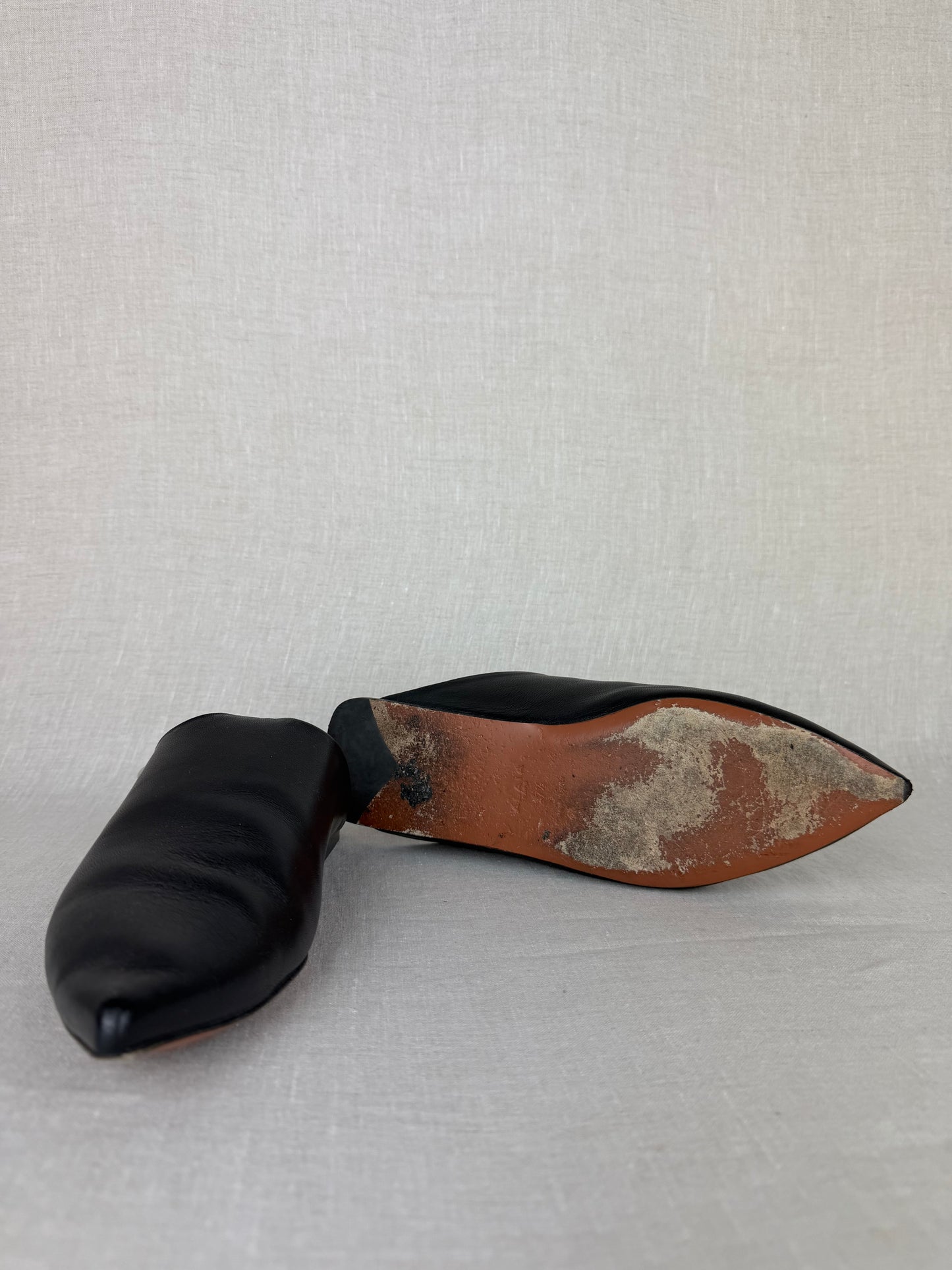 Alaïa La Babouche Ring Flat Size 37.5