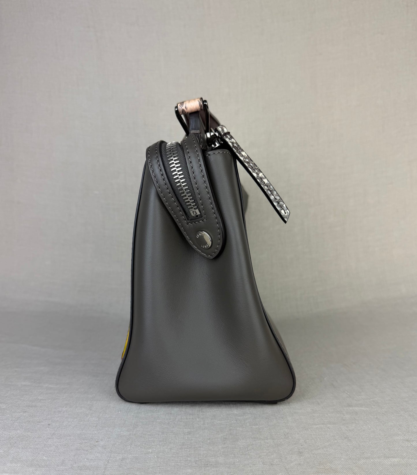 Fendi Signature Dotcom Medium Resort Line 2016- Grey
