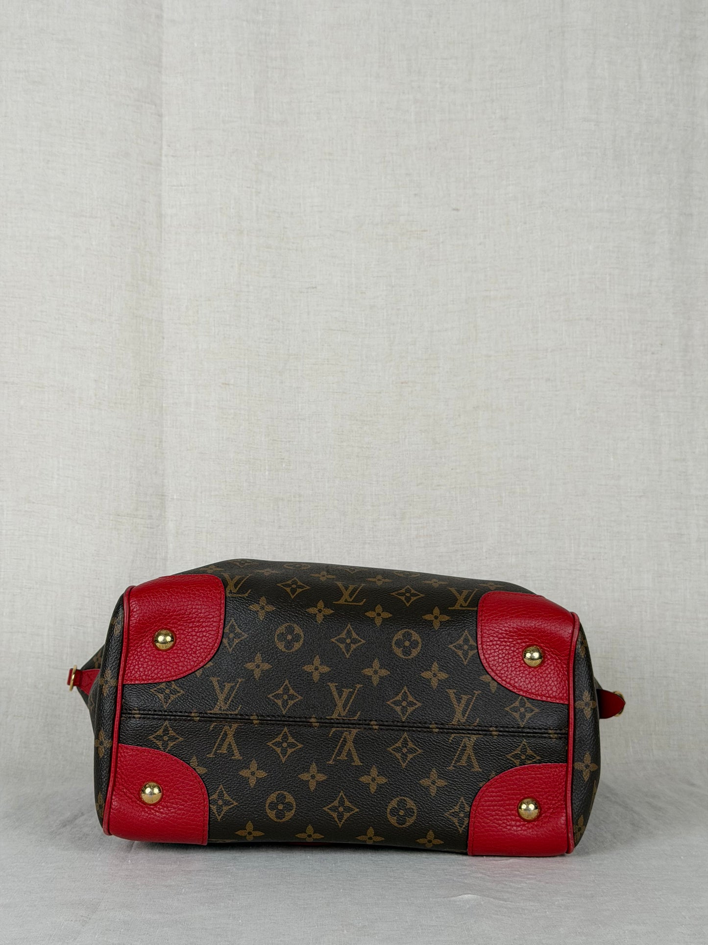 Louis Vuitton Estrela Red Trim- Brown Monogram