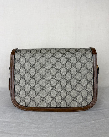 Gucci Medium Horsebit Shoulder Bag MSRP $3290- Brown