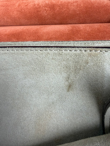 Chloé Medium Faye Suede & Faux Python Leather Shoulder Bag – Brown