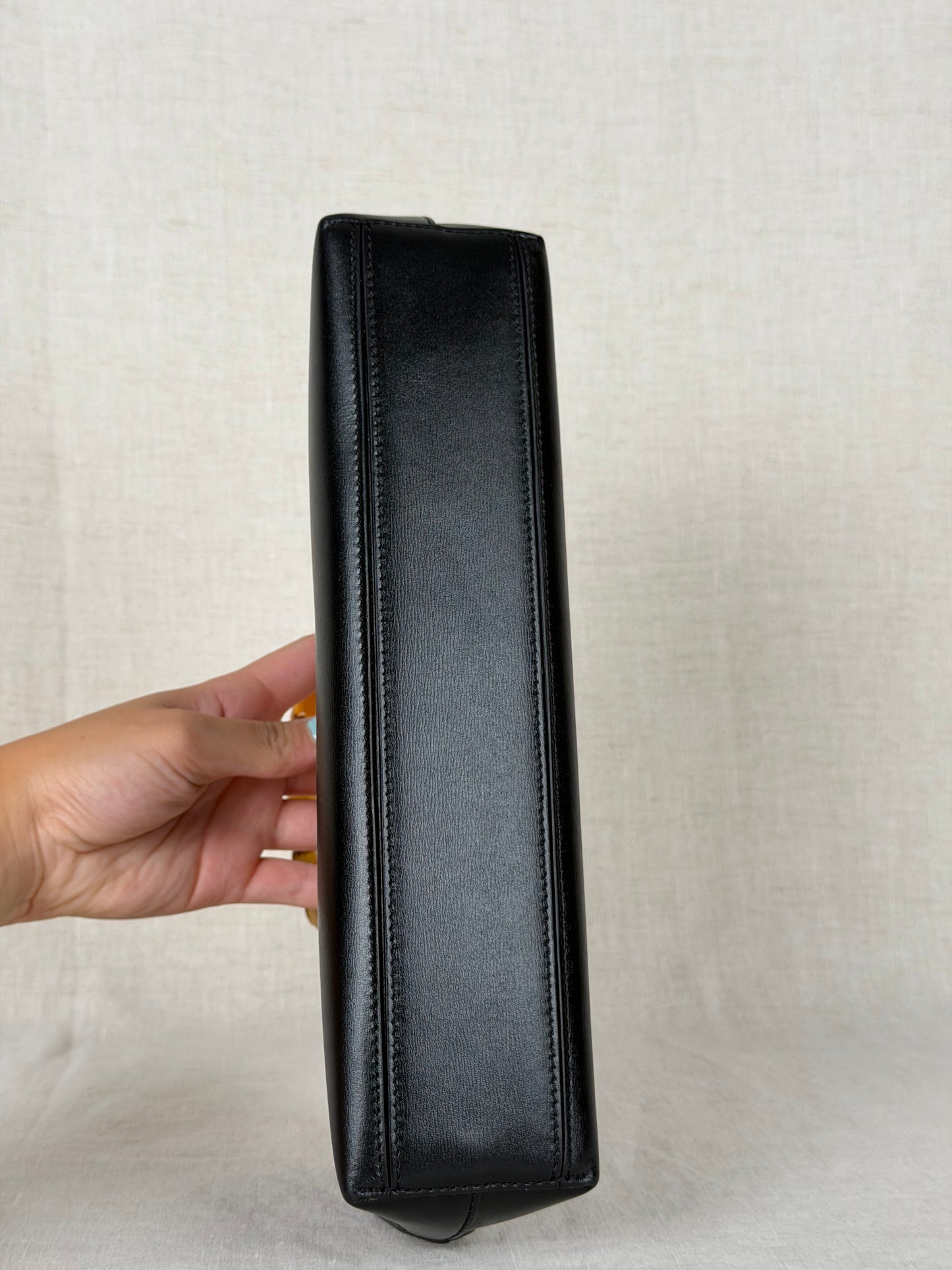 Jil Sander Goji Bamboo Mini Bag MSRP $2250- Black