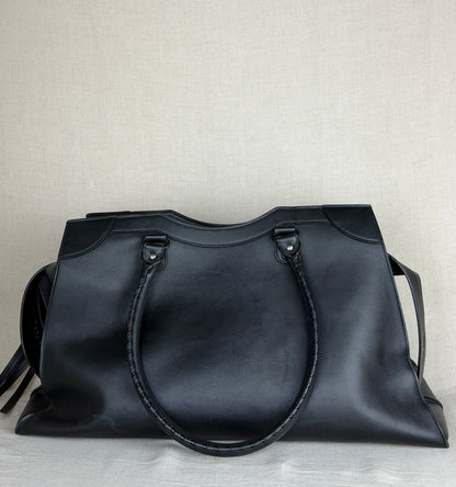 Balenciaga Leather Neo Classic Large- Black