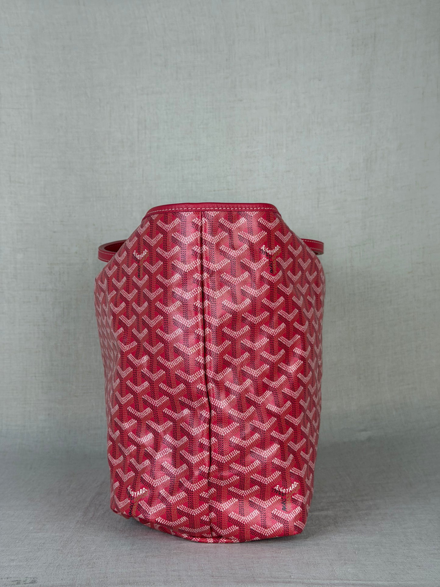Goyard Pink Reversible Floral GM Tote- Pink