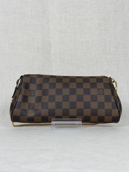 Louis Vuitton Damier Ebene Eva Pochette- Brown