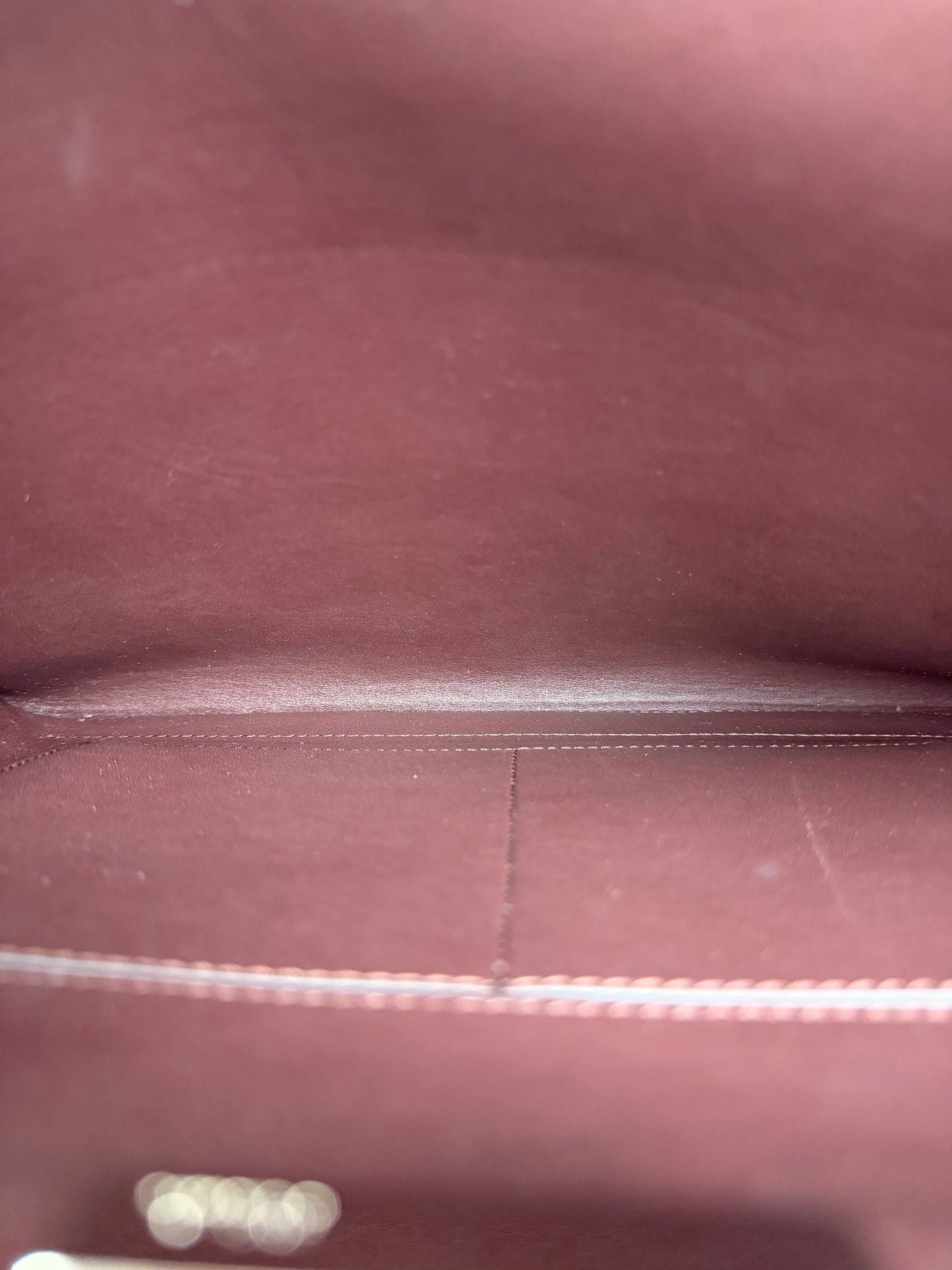 Fendi Peekaboo Clutch with Strap- Red Flame