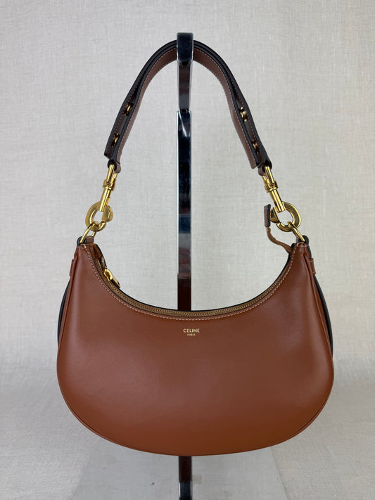 Celine Ava Shoulder Bag- Cognac