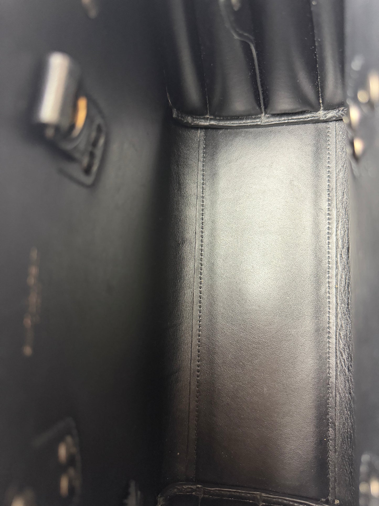 Saint Laurent Small Black Sac de Jour- Black