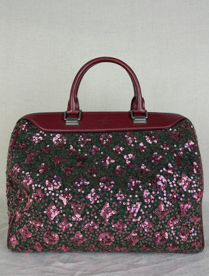 Louis Vuitton Sunshine Express Speedy 2012- Burgundy