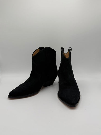 ISABEL MARANT, Suede Western Boots, 38