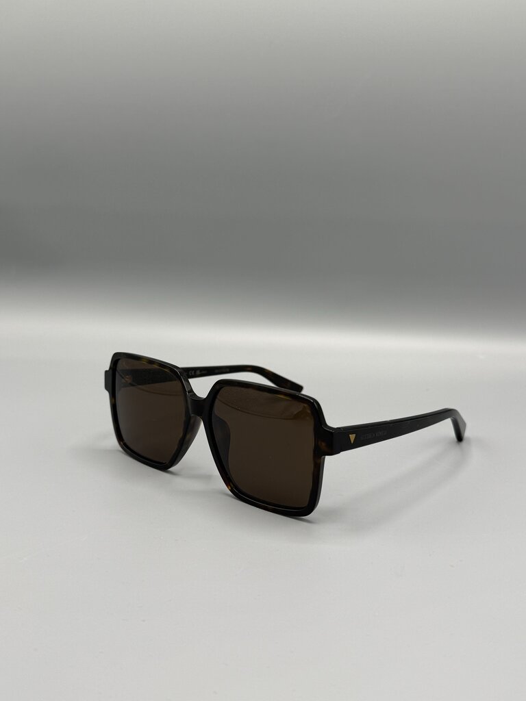 BOTTEGA VENETA, Oversized Square Sunglasses, Tortoise Shell