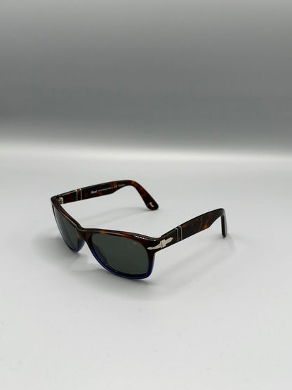 PERSOL, Sunglasses, Tortoise Shell/Blue