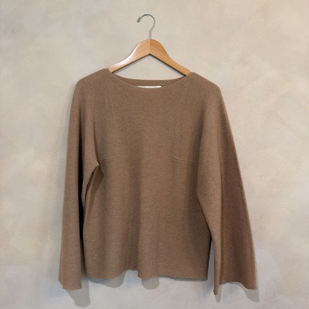 by Malene Birger, LS Boatneck Tunic Wool Sweater, XS