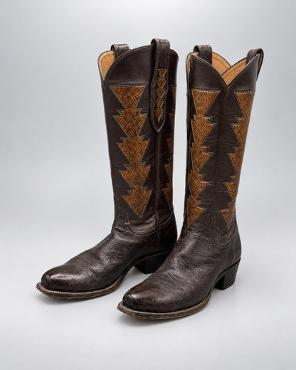 MORADO, Custom Cowboy Boots, 8