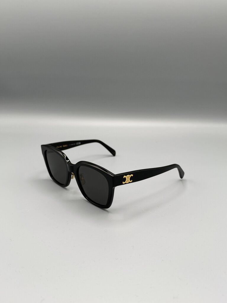 CELINE, Triomphe Square Frame Sunglasses, Black