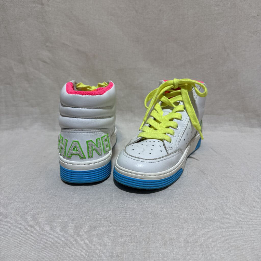 CHANEL, Multi Color Sneakers, 36