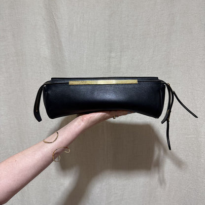 Khaite Donna Evening Clutch Lambskin w/ GHW - Black