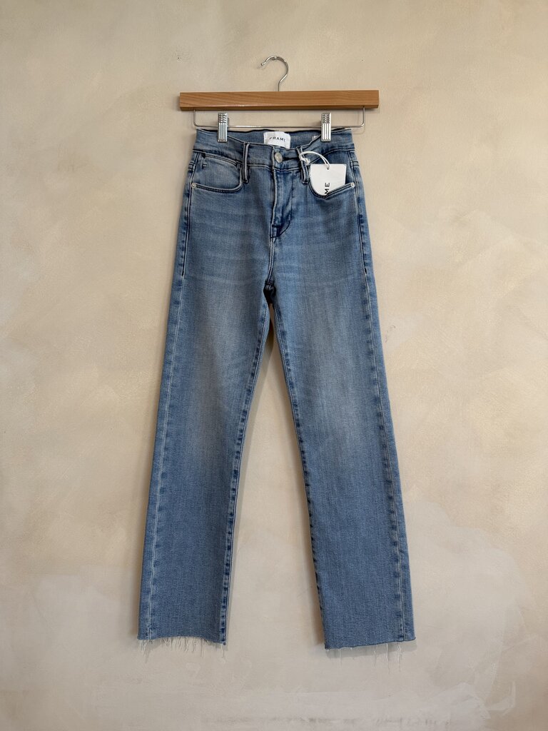 FRAME, Le High Rise Medium Wash, Size 25