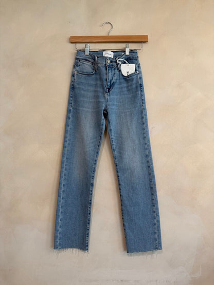FRAME, Le High Rise Medium Wash, Size 25