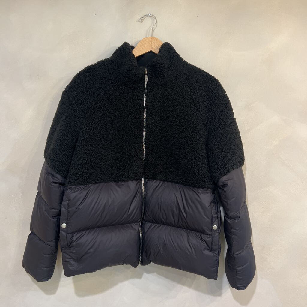 msrp $2835 Shearling Puff Jacket FW 2020 sz NS