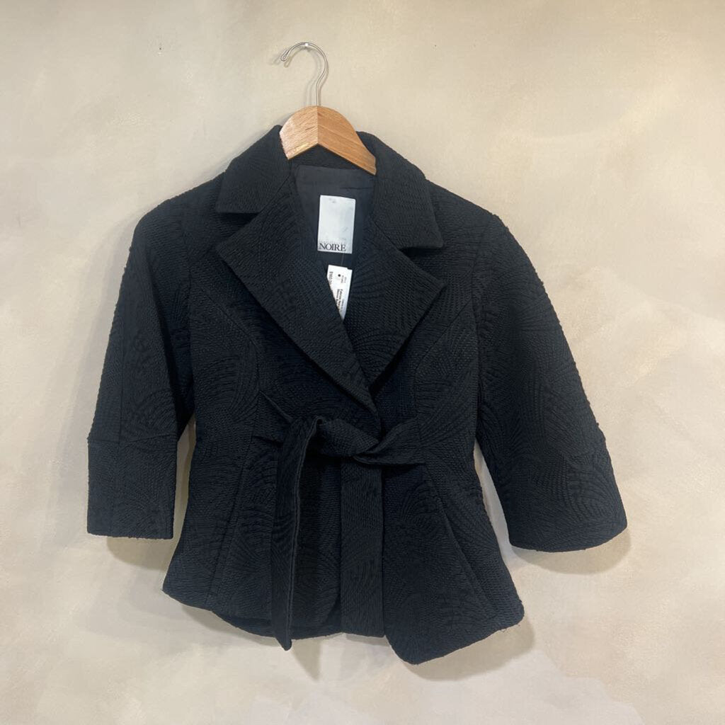 Cashmere Baloon Sleeve Crew Sz M