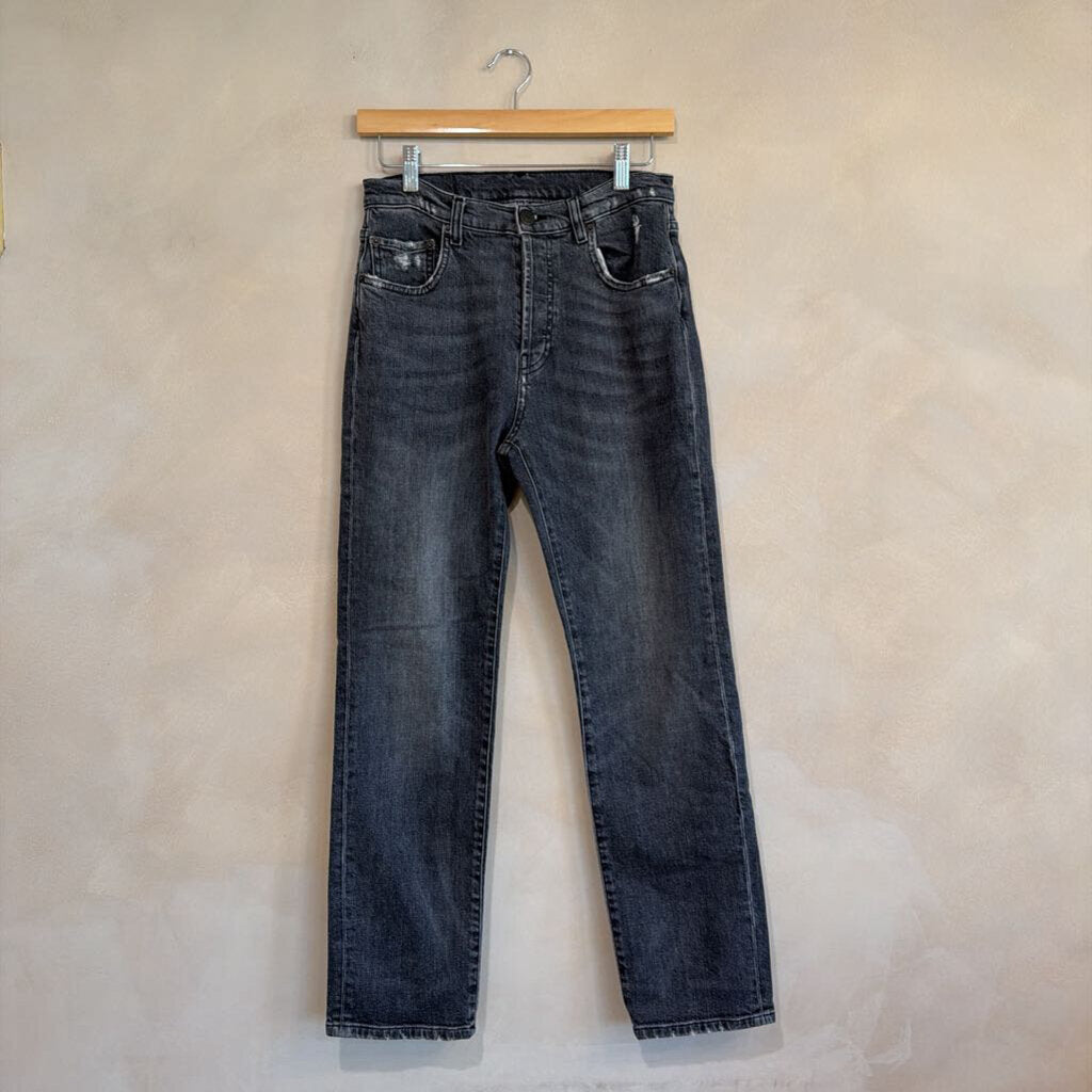 6397, Grey Wash Slim Jeans, 27