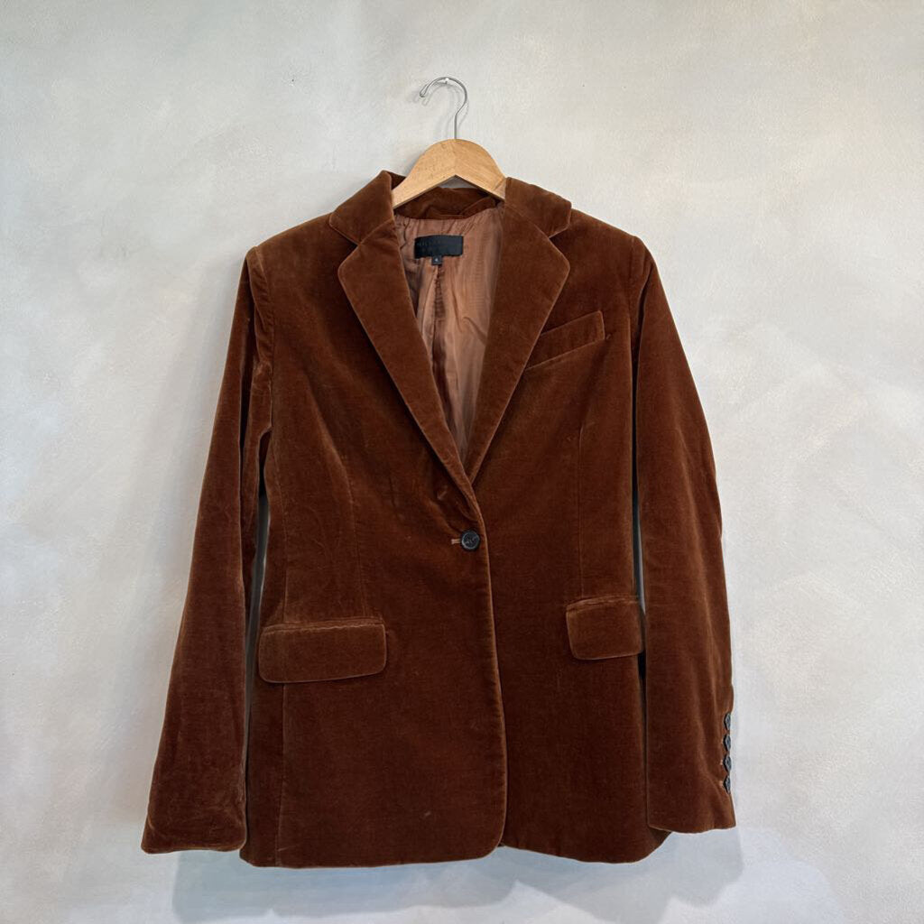 NILI LOTAN, Velvet Blazer, 6
