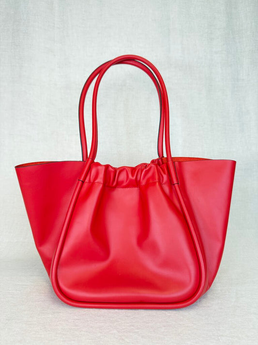 PROENZA SCHOULER Ruched Leather Top Handle/Tote