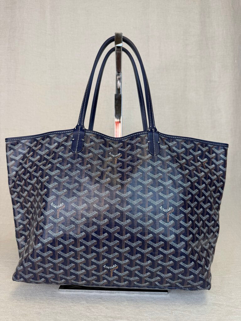 Goyard Navy Tote