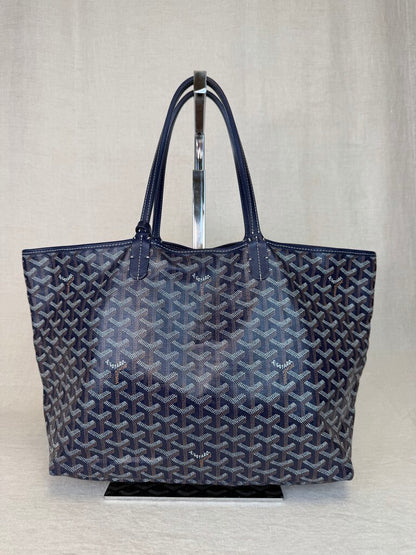 Goyard Navy Tote