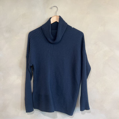 CARLISLE, LS Cotton Cashmere Turtleneck, M