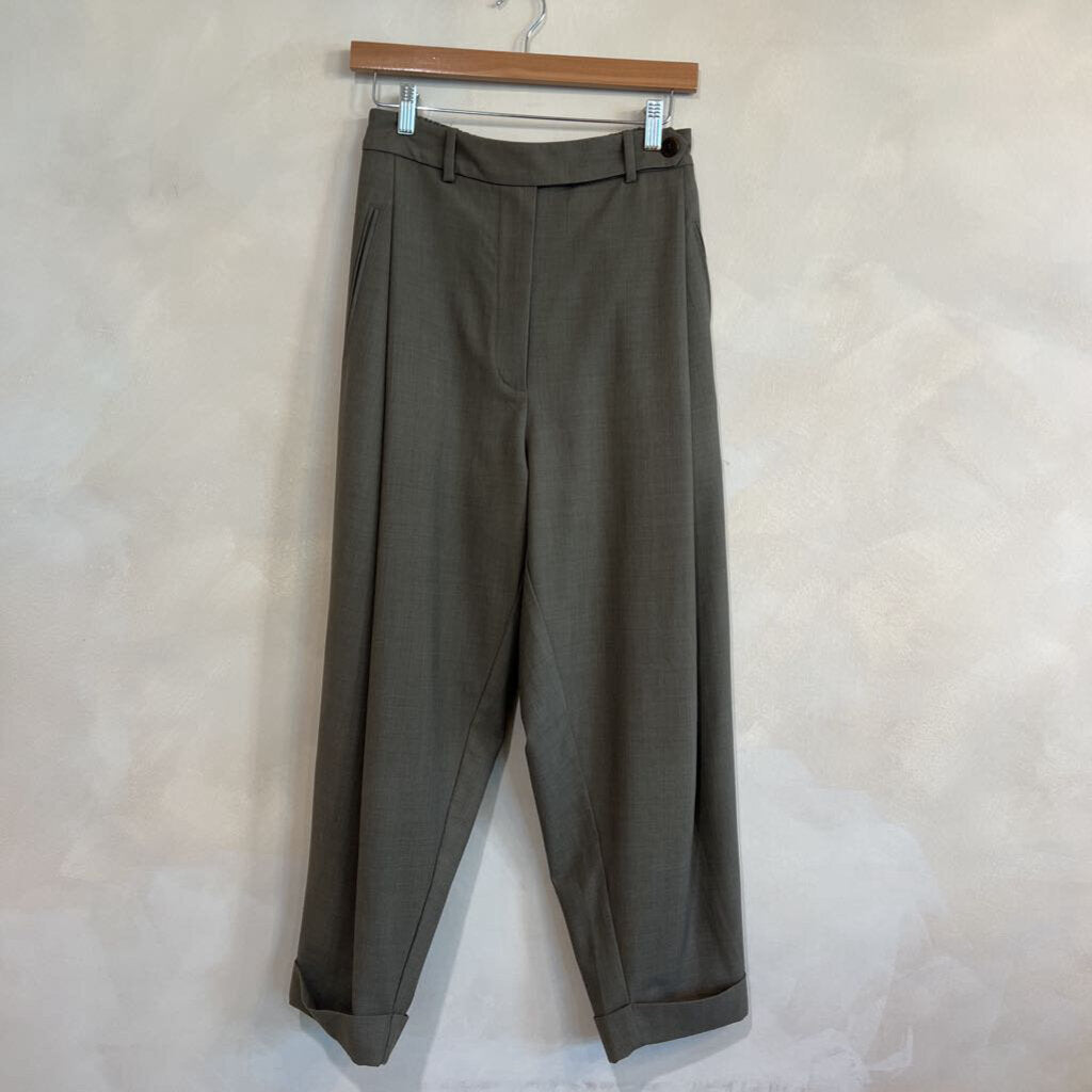 CORDERA, Single Pleat Wool Baggy Trousers, OS