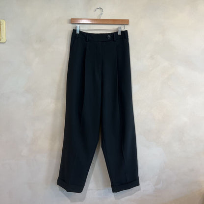 CORDERA, Single Pleat Wool Baggy Trousers, OS