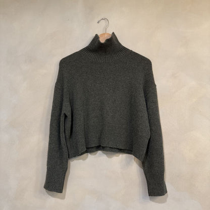 ANINE BING, Cropped Cashmere Turtle Neck, XS