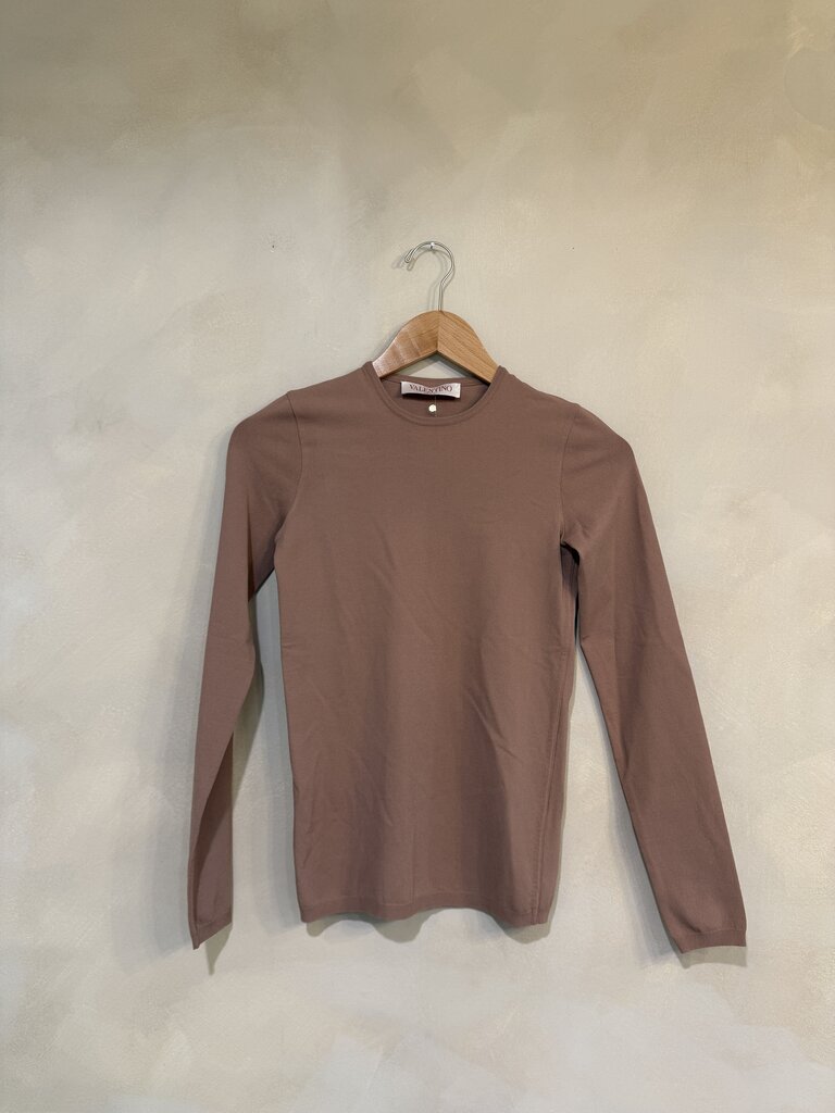 VALENTINO, Jersey Long Sleeve Top, S